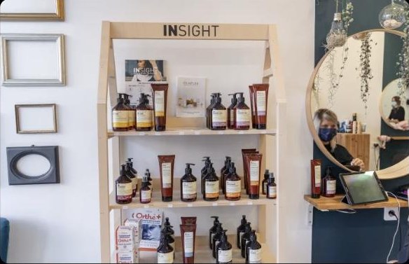 Gamme de produits capillaires en salon